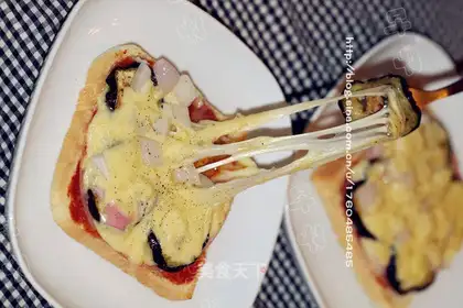 Toast pizza
