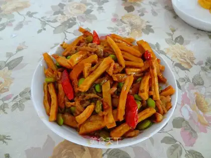 Bean-dry meat