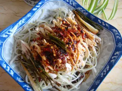 ♪ ♪ Creaming chicken and green beans ♪