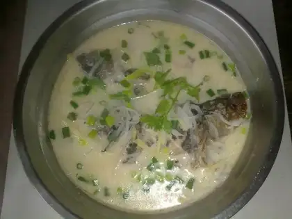 Silver silk fish soup