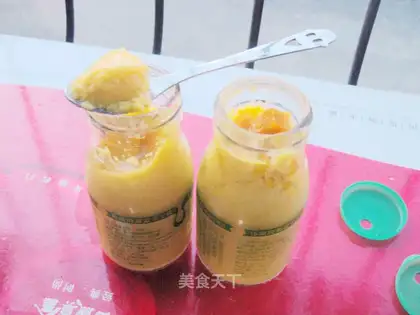 Mango pudding