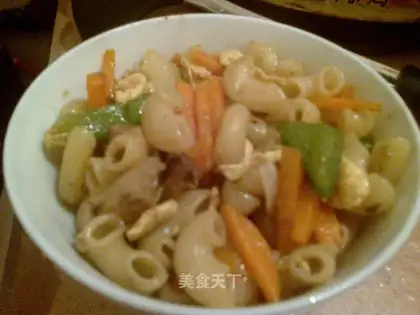 Fried pasta
