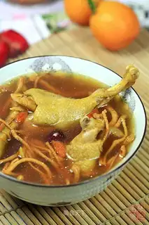 Plum soup