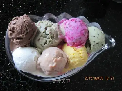 Summer ice cream