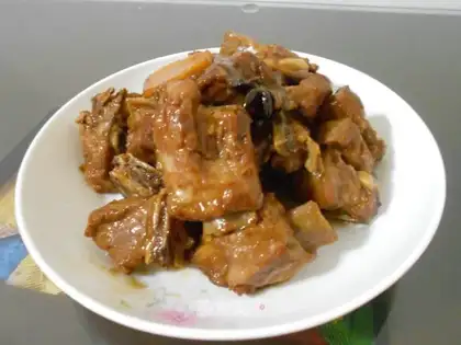 Red burn ribs