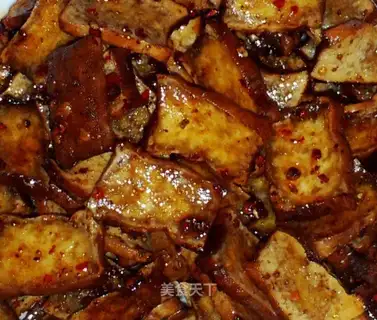 Homemade spicy dry