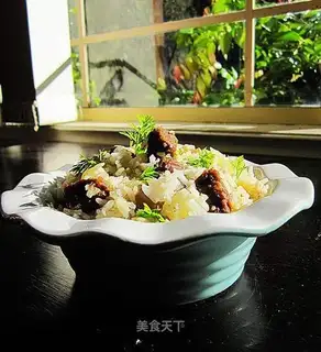 The lamb rice