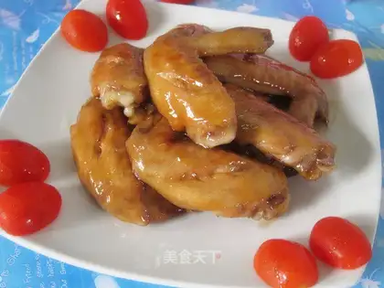 Lemon chicken wings
