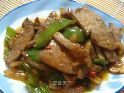 Fried liver