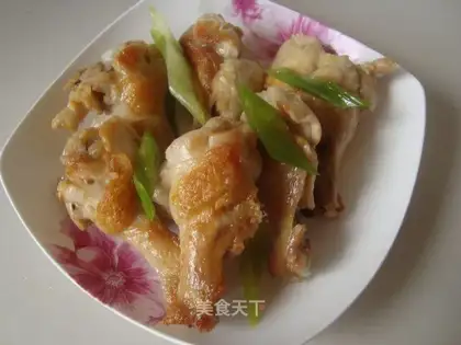 Salt chicken leg
