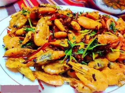 Spicy shrimp