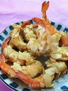 Almond shrimp