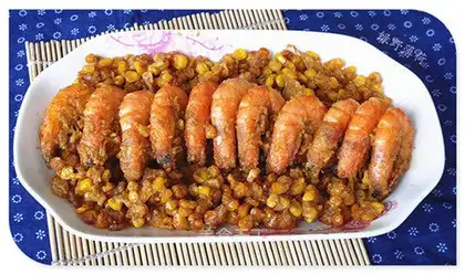 Goldsand corn shrimp