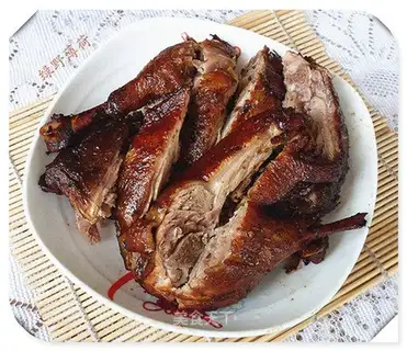 Roasted duck legs
