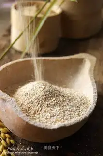 Homemade steamed rice powder