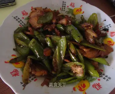 Fried meat