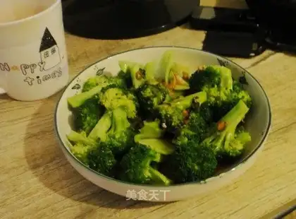 Garlic broccoli