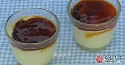 Caramel pudding