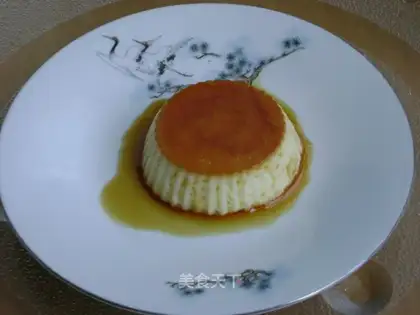 Caramel-like pudding