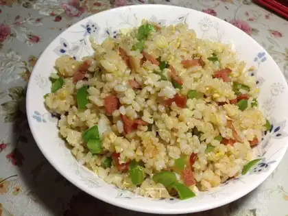 Bacon fried rice