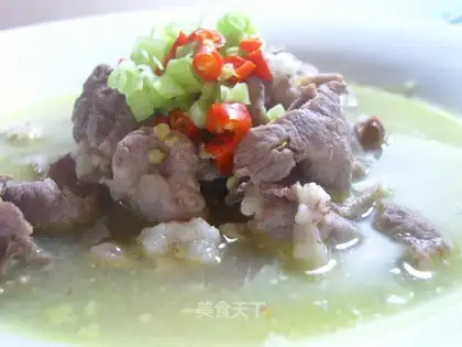 Triple acid soup, fat cow