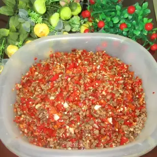 Bean petal sauce