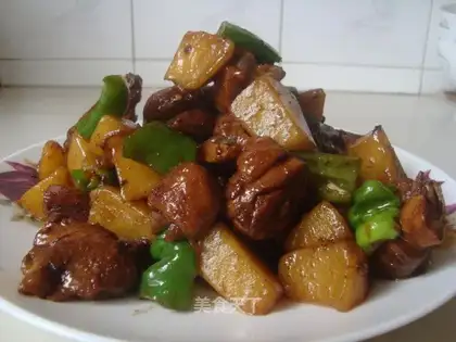 Potato chicken