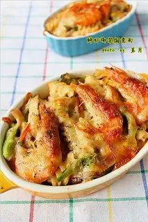 Shrimp coconut pasta