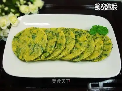 Mint eggcake