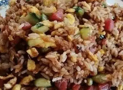Soy creamed egg fried rice