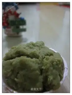 Homemade green bean sand