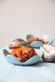 Homemade shrimp dry