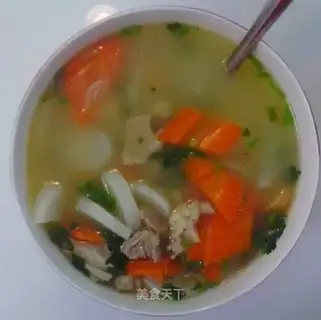 Lamb radish soup
