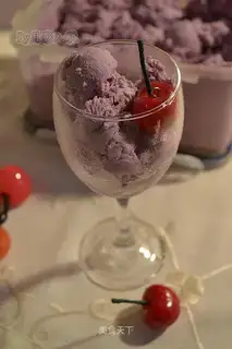 Potato ice cream