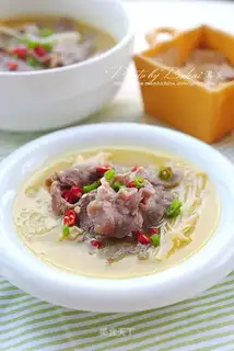 Sour soup needle, fat cow