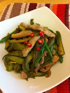 Pepper fried eggplant