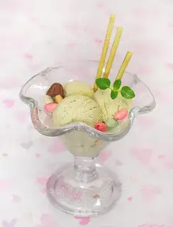 Tea ice cream