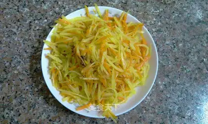 Carrot with potatoes