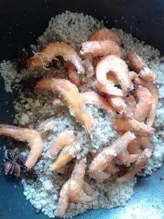 Salt shrimp