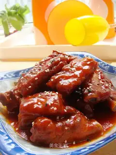 Tomato sauce ribs