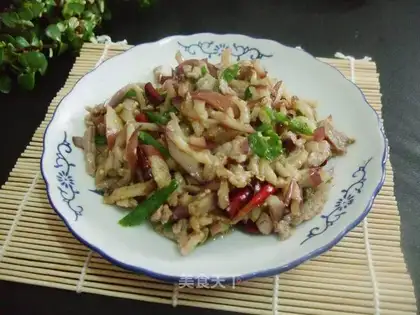 Cheese fried meat