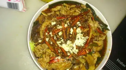 Boiled meat