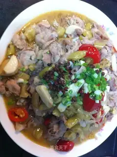 Sour soup, fat cow