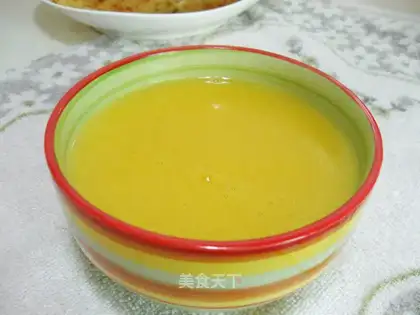 Pumpkin rice soup