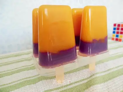 Mango potato ice cream
