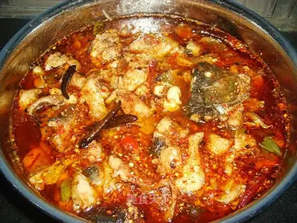 Boiled fish