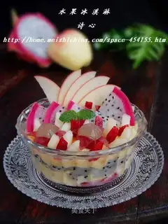 Fruit ice cream
