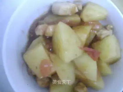 Eggplant chicken