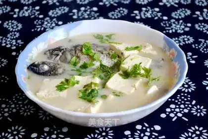 Tofu soup