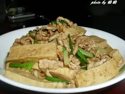 Frozen tofu meat